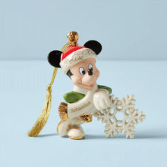 Personalized Mickey Mouse Snowflake Ornament