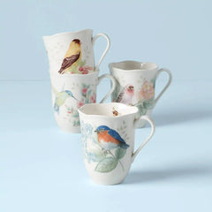 Butterfly Meadow Flutter Mugs, Set of 4