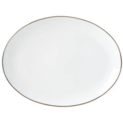 Trianna White Serving Platter