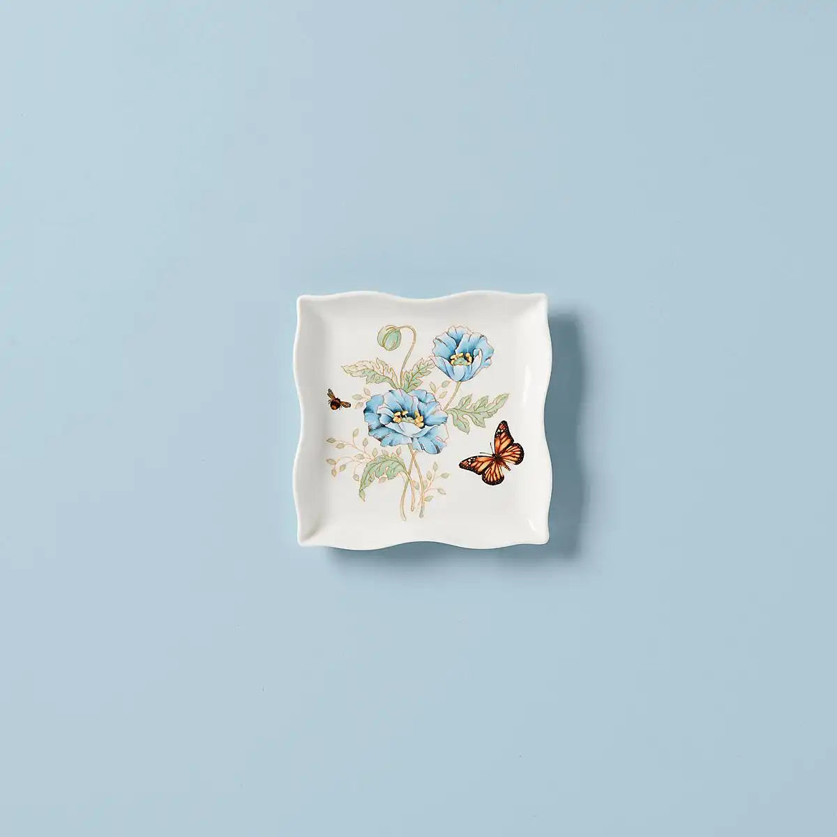 Butterfly Meadow Square Dish