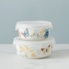 Butterfly Meadow Small Round Container