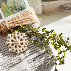 Snowflake 10-Piece Mini Ornament Set