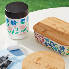 Floral Fields 2-Piece Container Set