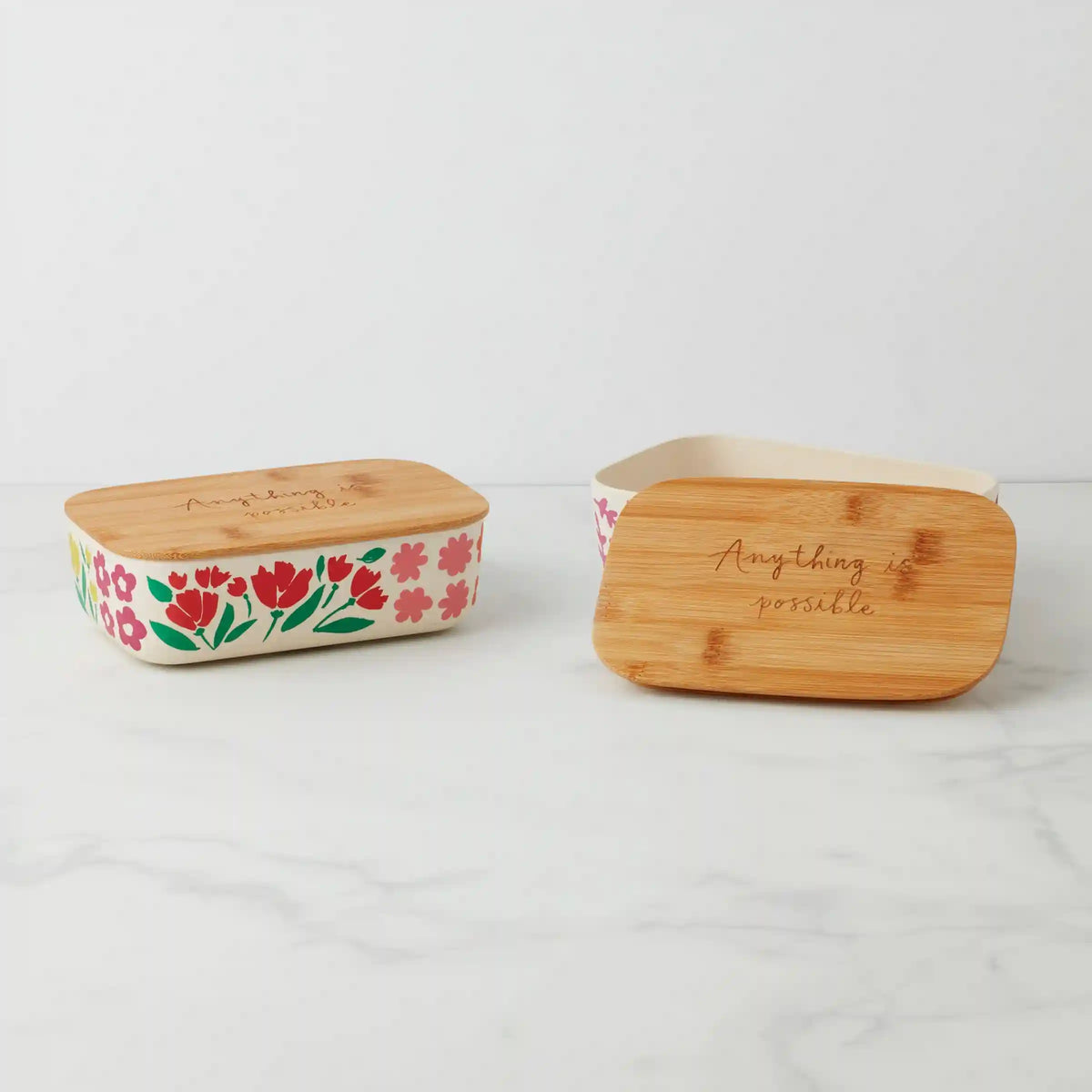 Floral Fields 2-Piece Container Set