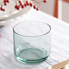Tuscany Classics Stackable Green Short Glasses, Set of 4
