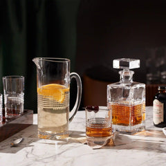 Sloane Crystal Double Old-Fashioned Glasses, Set of 4