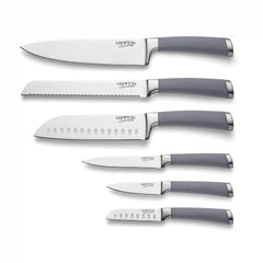 Beton 7-Piece Cutlery Block Set