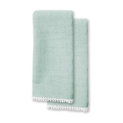 French Perle Ice Blue Napkin, Set of 2
