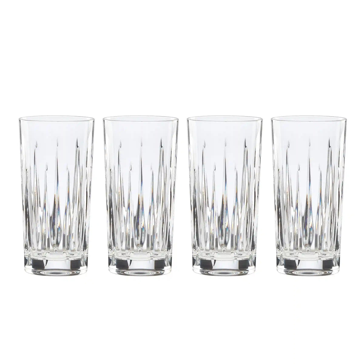 Soho Crystal Highball Glasses, Set of 4