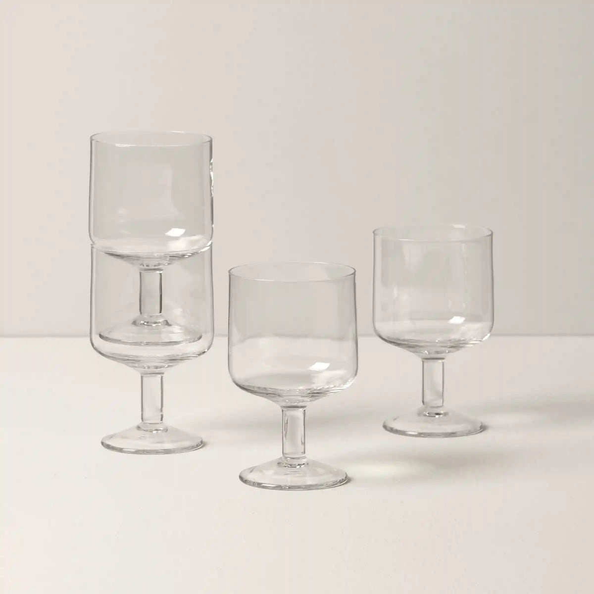 Tuscany Classics Stackable Wine Glasses, Set of 4