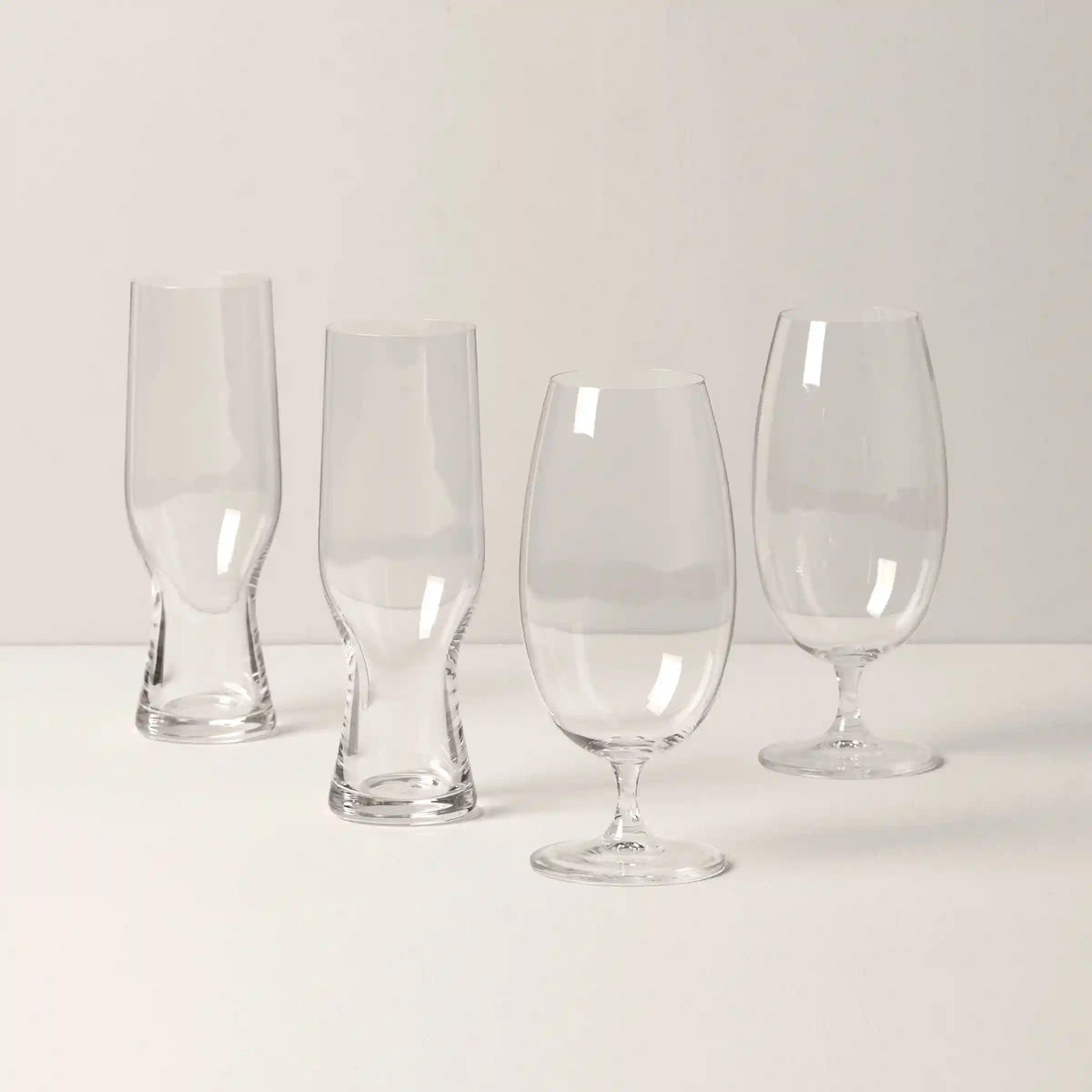 Tuscany Classics Assorted Beer Glasses, Set of 4