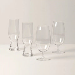 Tuscany Classics Assorted Beer Glasses, Set of 4