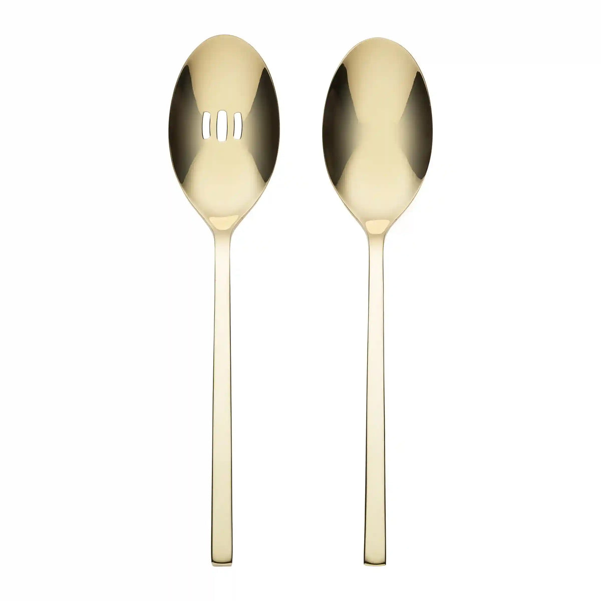 Allay Champagne 2-Piece Serving Spoons