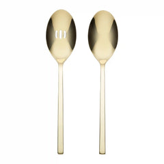 Allay Champagne 2-Piece Serving Spoons