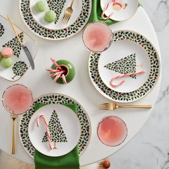 Evergreen 12-Piece Dinnerware Set