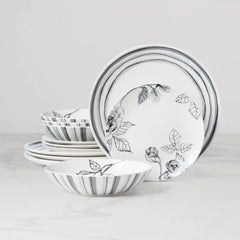 Sketchbook 12-Piece Dinnerware Set