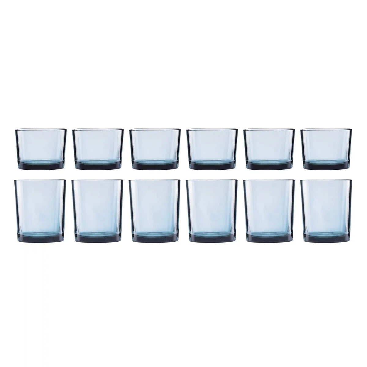 Stackables Blue Drinkware, Set Of 12