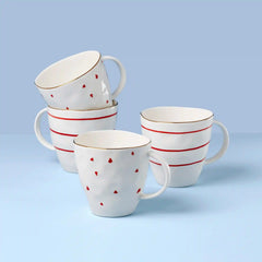 Garnet Bay Mugs, Set of 4