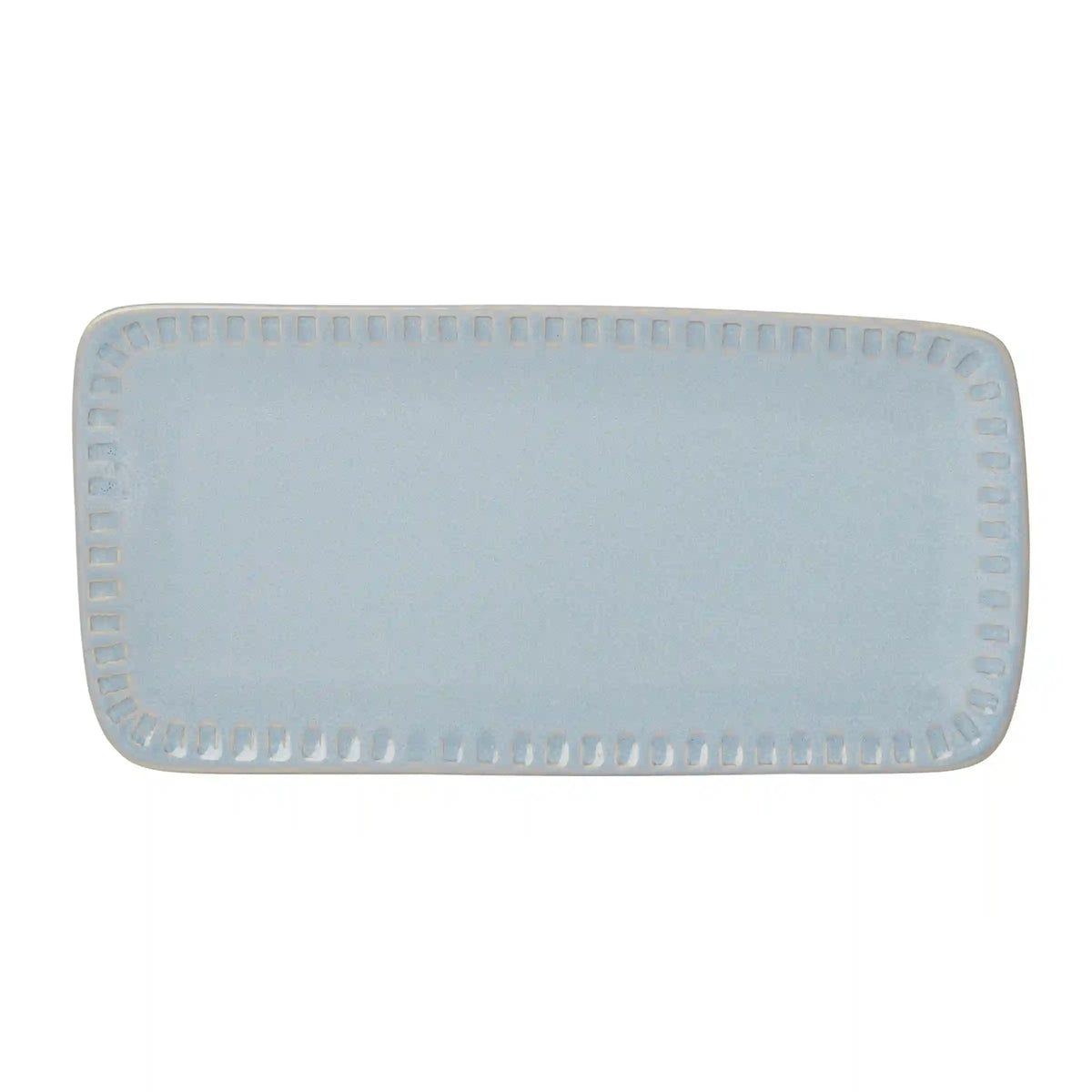 Artisanal Stripe Blue Hors d'Oeuvres Tray
