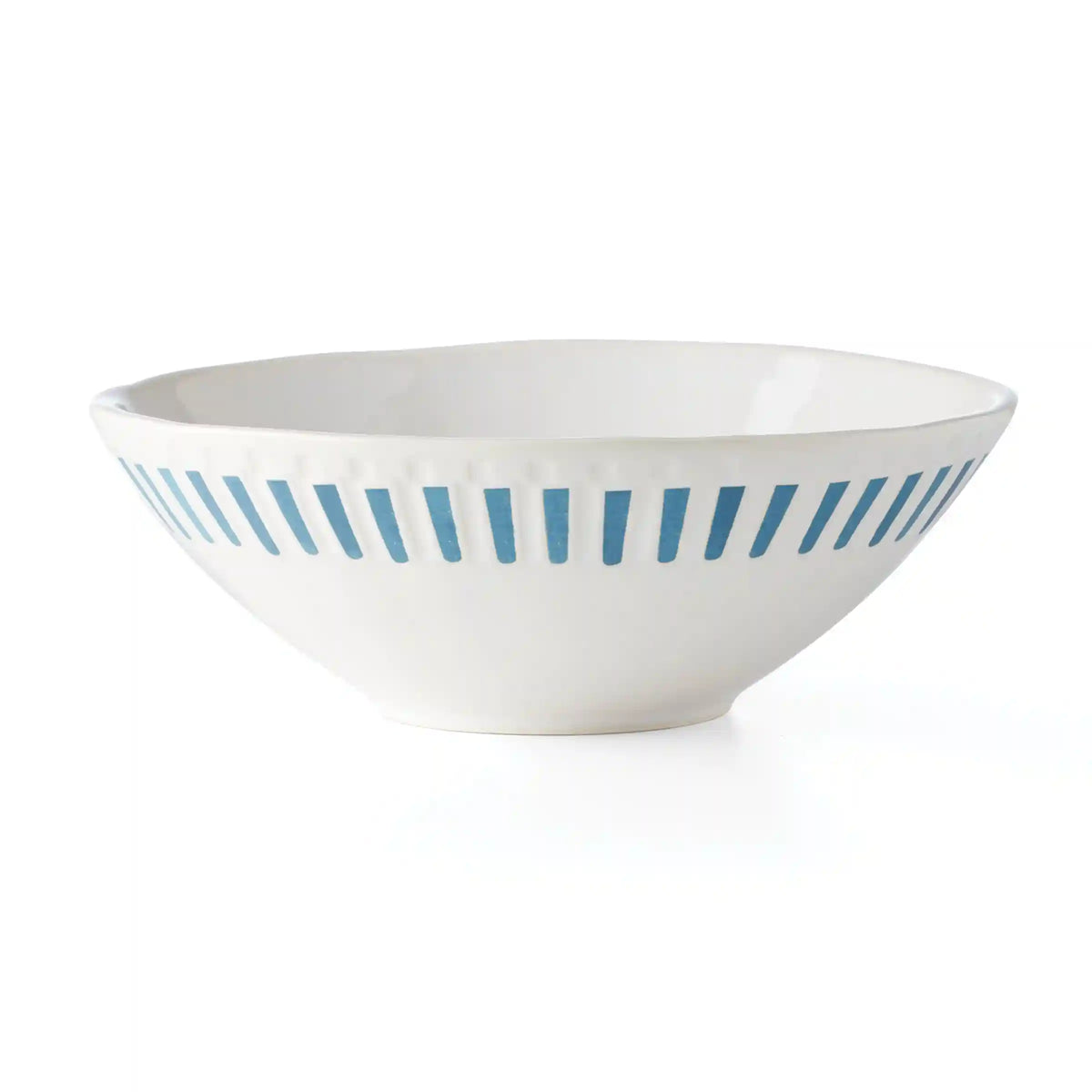 Artisanal Stripe Serving Bowl