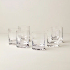 Tuscany Classics Cylinder Double Old-Fashioned Glasses, Set of 6