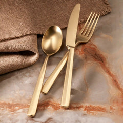 Ryder Champagne Satin 20-Piece Flatware Set