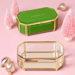 I Treasure You Clear Jewelry Box