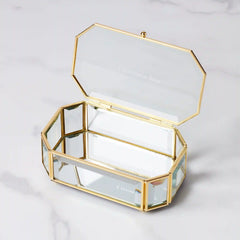 I Treasure You Clear Jewelry Box
