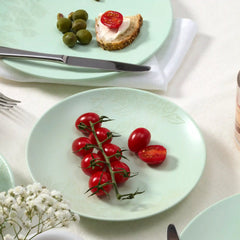 Roseto Soft Sage 12-Piece Dinnerware Set