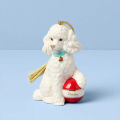 Personalized Poodle Ornament