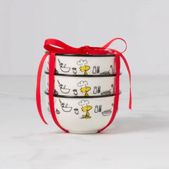 Chef Snoopy Mini Bowls, Set of 3