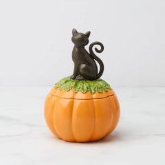 Haunted Halloween Covered Candy Jar