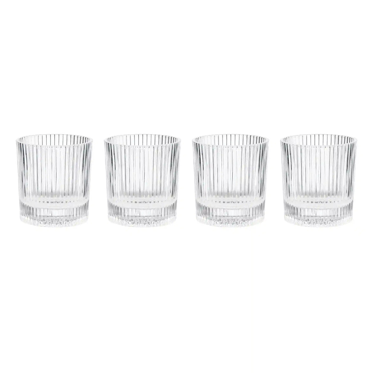 Wallingford Double Old-Fashioned Glasses, Set of 4