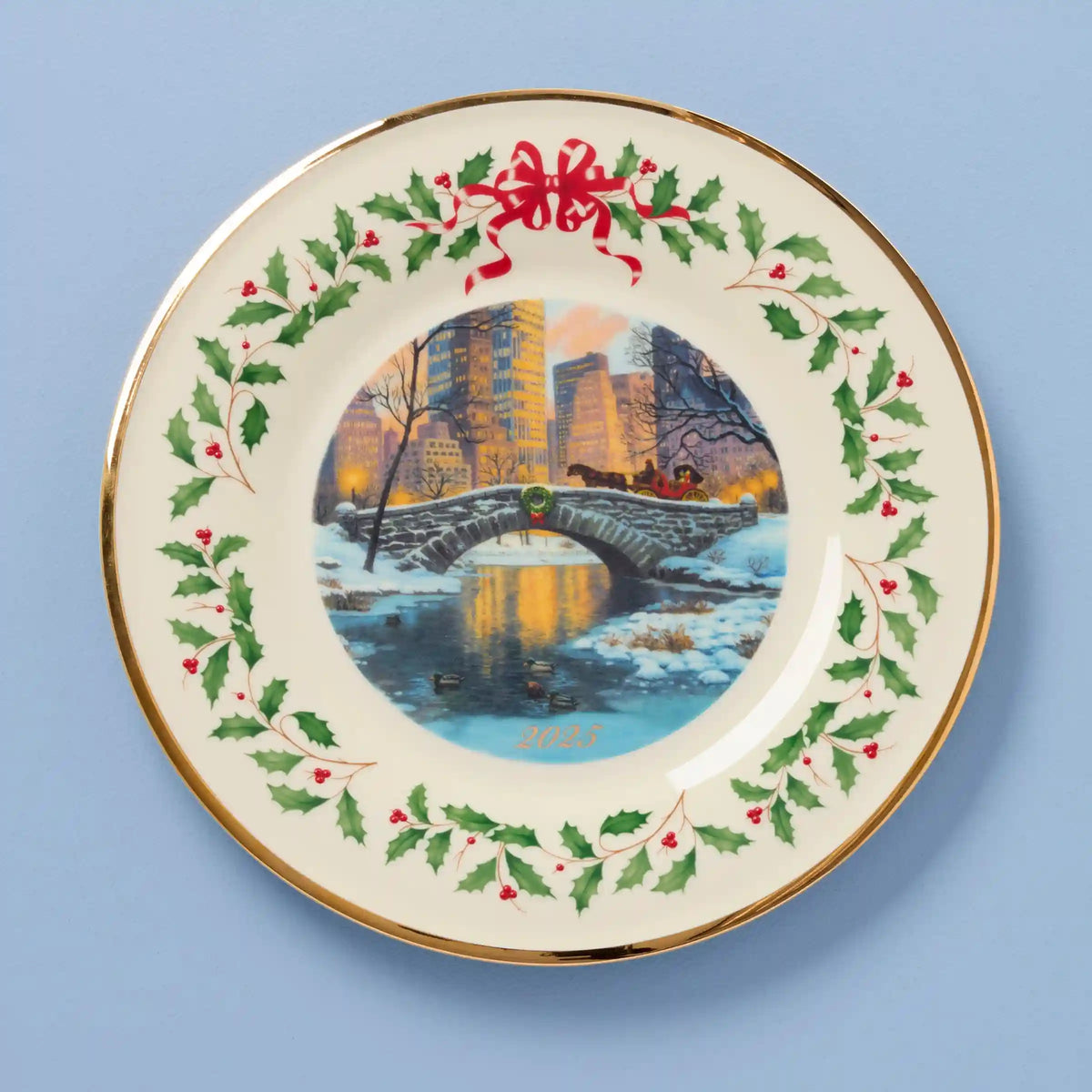 2025 Annual Holiday Plate Night Snow