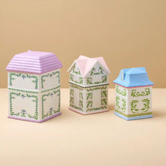 Lenox Spice Village House Canisters, Set of 3