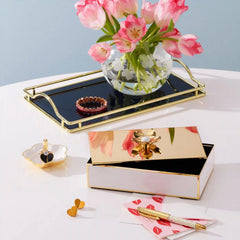 Make It Pop Gold Large Floral Box