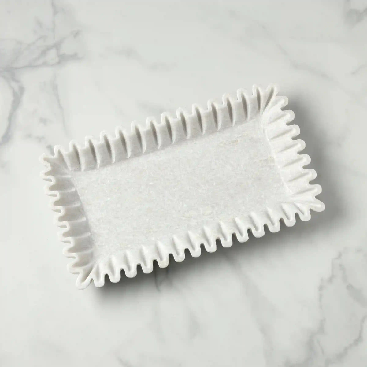 Waterloo Wavy Marble Platter