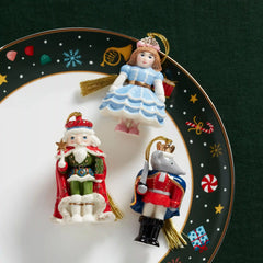 Nutcracker Ballet 3-Piece Ornament Set