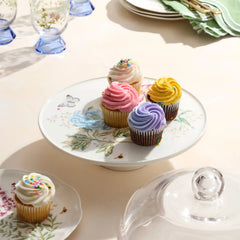 Butterfly Meadow 25th Anniversary Cake Plate