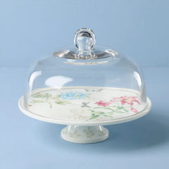 Butterfly Meadow 25th Anniversary Cake Plate