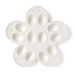 Bunny Hop Easter Egg Platter