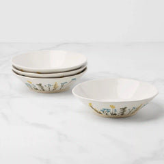 Wildflowers Pasta Bowls, Set of 4