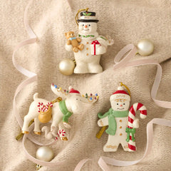 2026 Gingerbread with Candy Cane Ornament