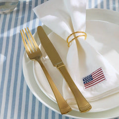 Portola Gold Satin 20-Piece Flatware Set