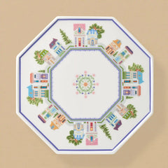 Lenox Spice Village Cake Plate