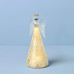 Radiant Light Lit Angel Figurine