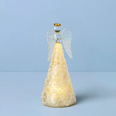 Radiant Light Lit Angel Figurine