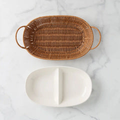 Willow & White, Divided Server with Tray