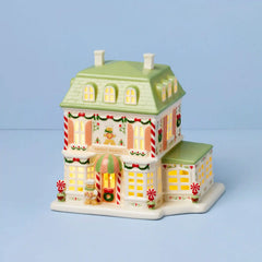 Lenox Holiday Village Sweet Shop Lit Figurine