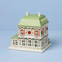 Lenox Holiday Village Sweet Shop Lit Figurine